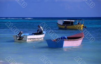 Small Boats - Saona island - Dominican republic
