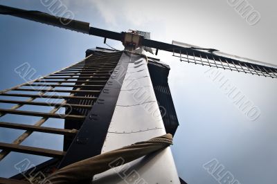 Detailed picture of Dutch windmill