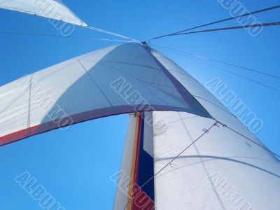 abstract sailing