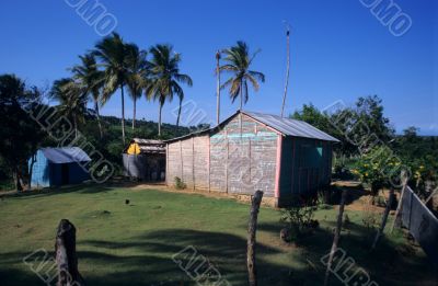 Countryside house in  Dominican republic