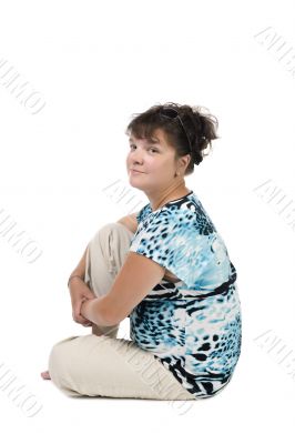 expectant mother isolated on white expectant mother isolated on white