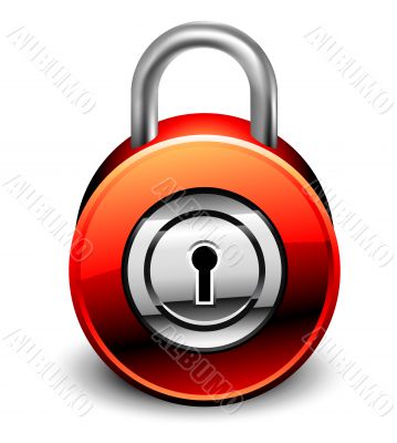padlock detailed icon