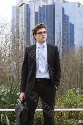confident businessman confident businessman