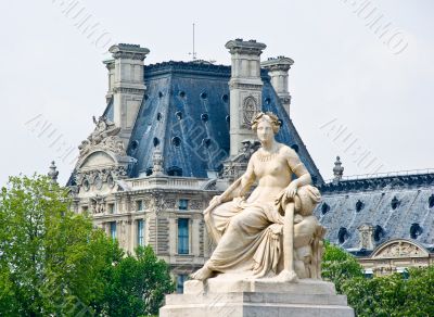 Statue at Louvre