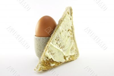 Lightly Boiled Egg and Toast