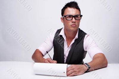business man business man