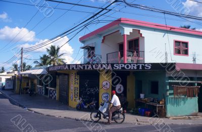 Local  shops at Punta Cana