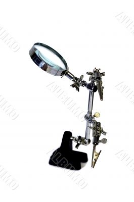 Magnifying glass - the assistant in any work