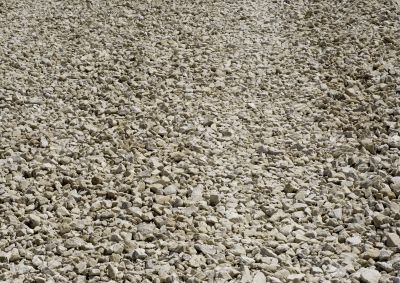 Pebble a widespread building material for roads