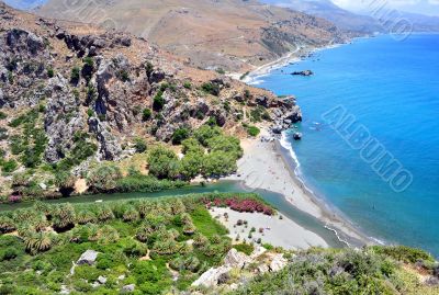 Preveli Beach