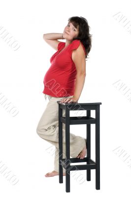 Portrait expectant mother