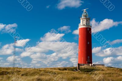 Old lighthouse on a seashore