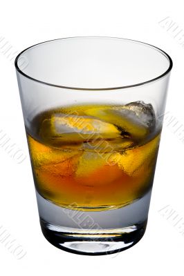 Alcohol in glass