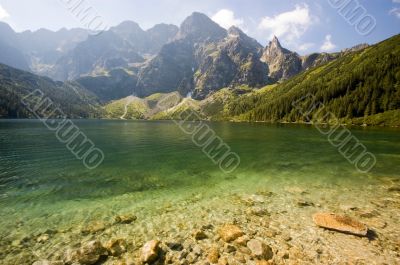 Mountain lake Mountain lake