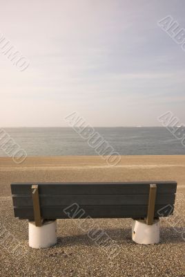 Wooden bench