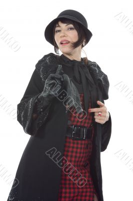 portrait of a beautiful woman