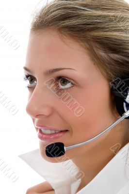 Business woman calling