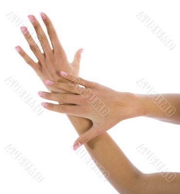 Woman hand