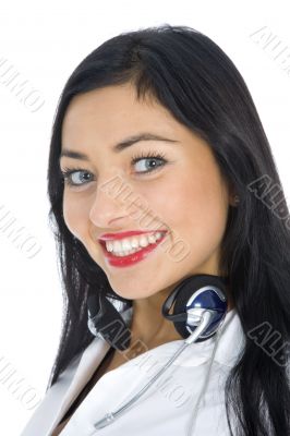 Business woman calling