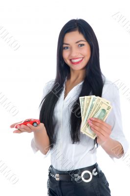 business woman  working