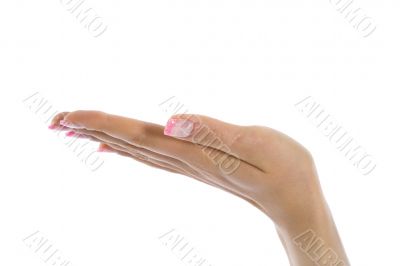 Woman hand