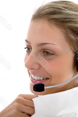 Business woman calling