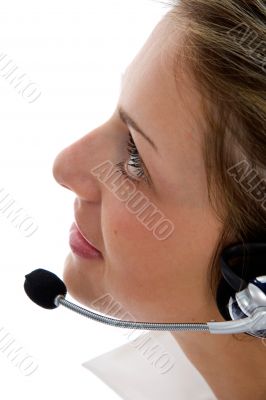 Business woman calling