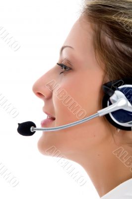 Business woman calling