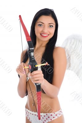 Sexual  Kupedon with bow