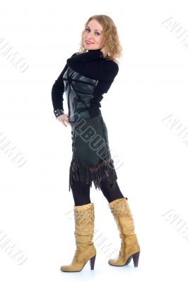 portrait of the blonde