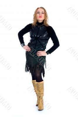 portrait of the blonde