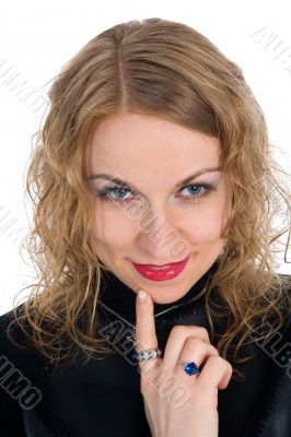 portrait of the blonde