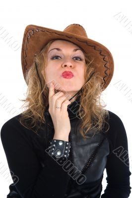 portrait of the blonde