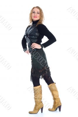 portrait of the blonde