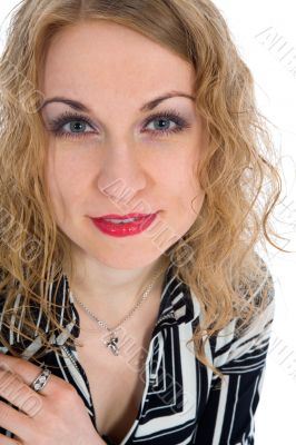 portrait of the blonde