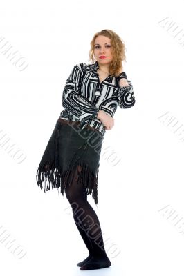 portrait of the blonde