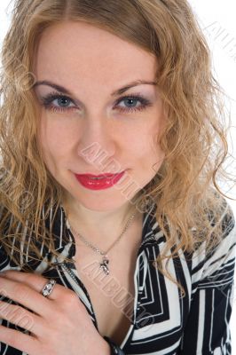 portrait of the blonde