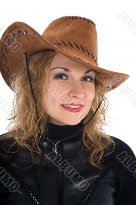 portrait of the blonde