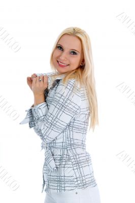 portrait of the blonde