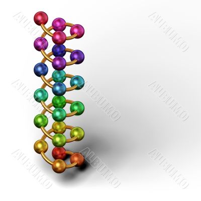 Spiral and colour spheres Spiral and colour spheres