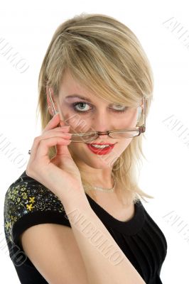 portrait by young woman