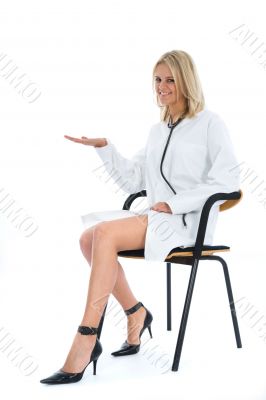 young doctor with stethoscope