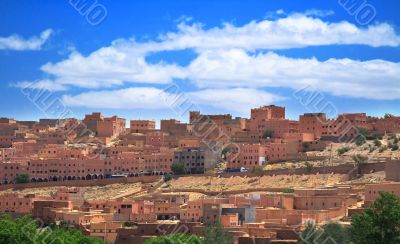 small Moroccan town