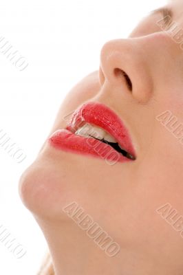 Smile of a beautiful young woman