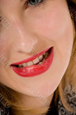 Smile of a beautiful young woman