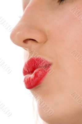 Smile of a beautiful young woman