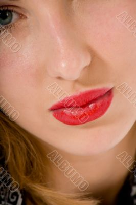 Smile of a beautiful young woman