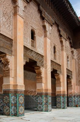 Courtyard of Ali Ben Youssef Madrasa