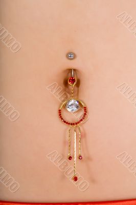 piercing on umbilical cord piercing on umbilical cord