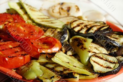 Grilled vegetables